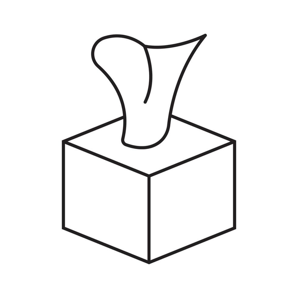 tissue icon love logo vector