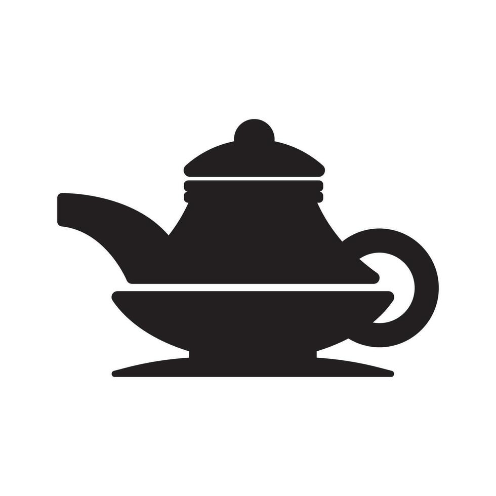 teapot icon vector