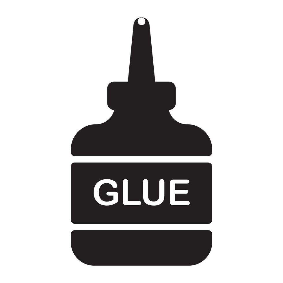 glue icon vector