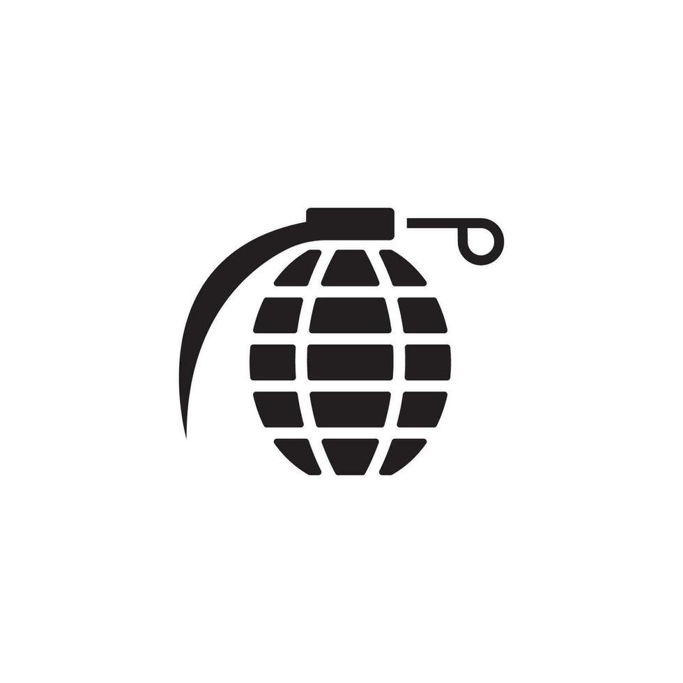 grenade icon vector