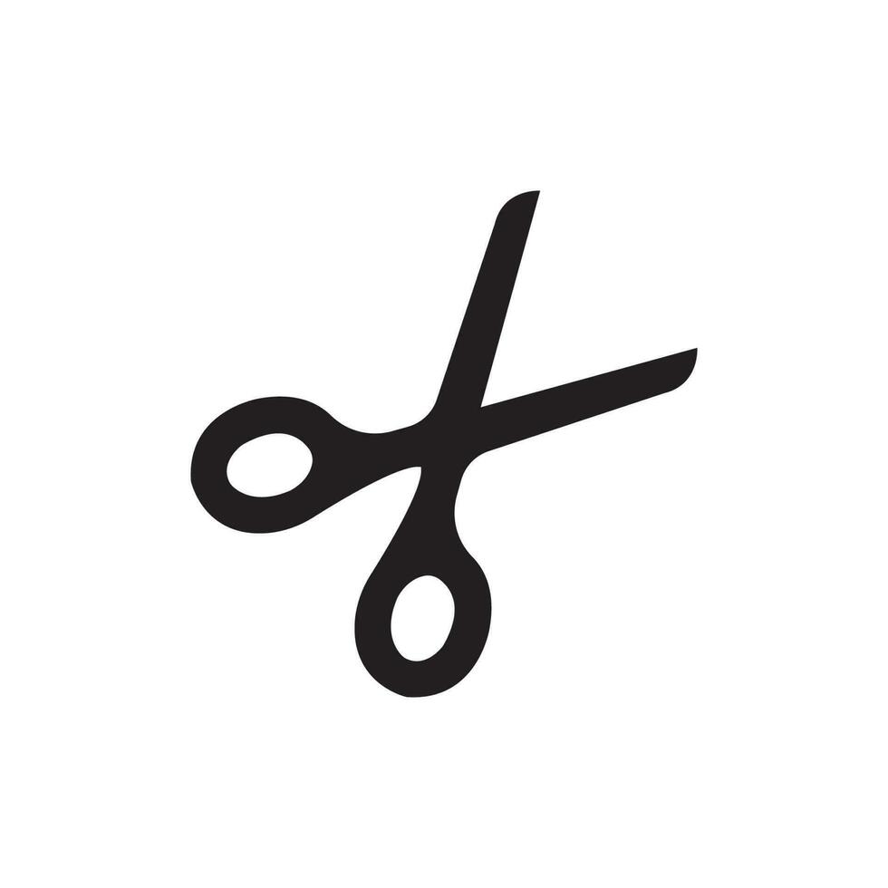 scissors icon vector