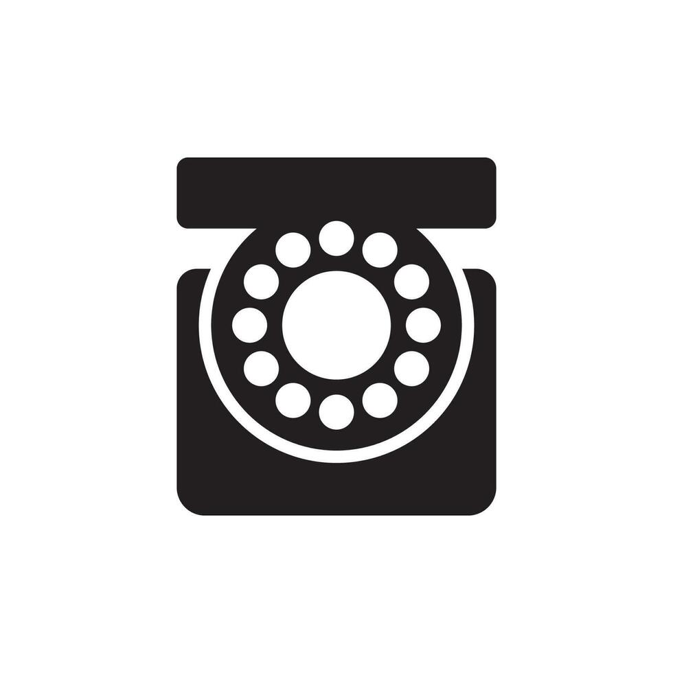 vector de icono de telefono