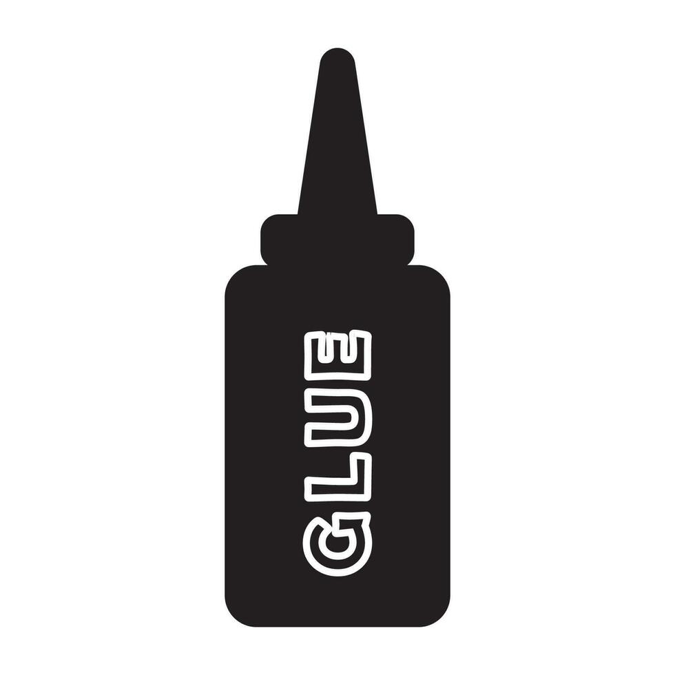 glue icon vector