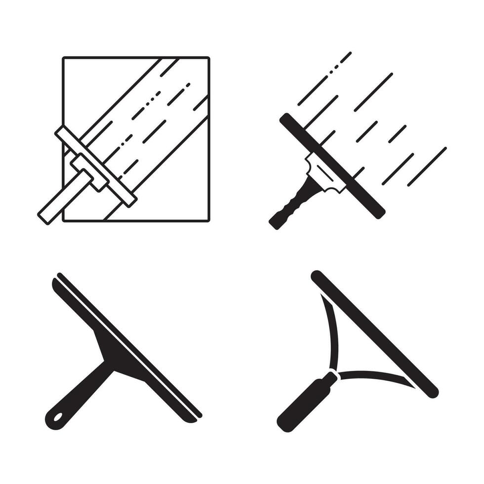 glass cleaner icon vector