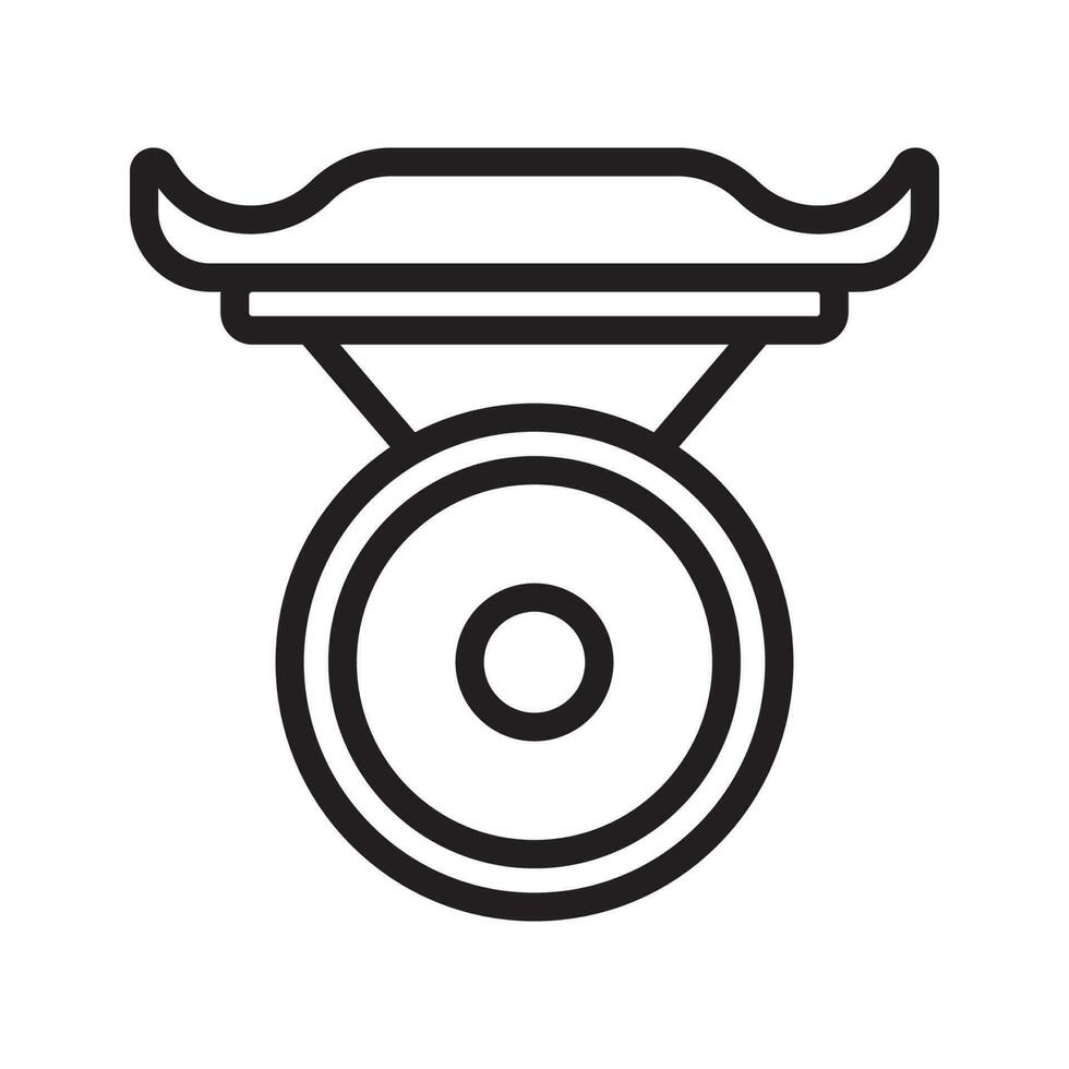 gongs icon vector