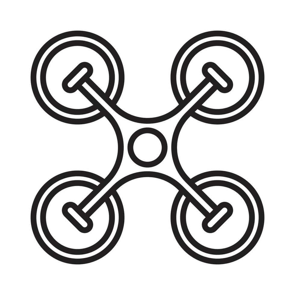 drones icon vector