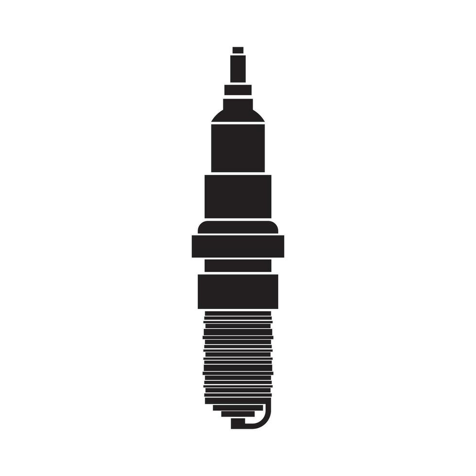 spark plug icon vector