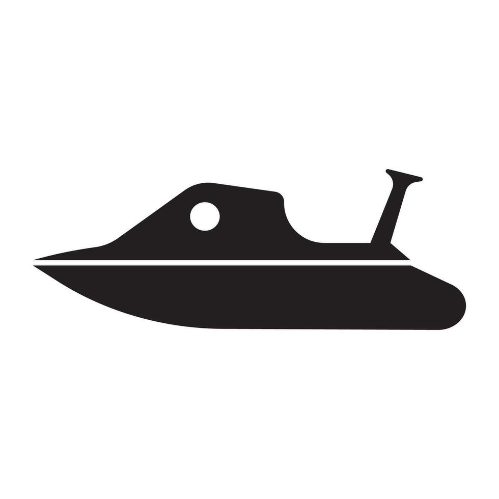 boat icon vector