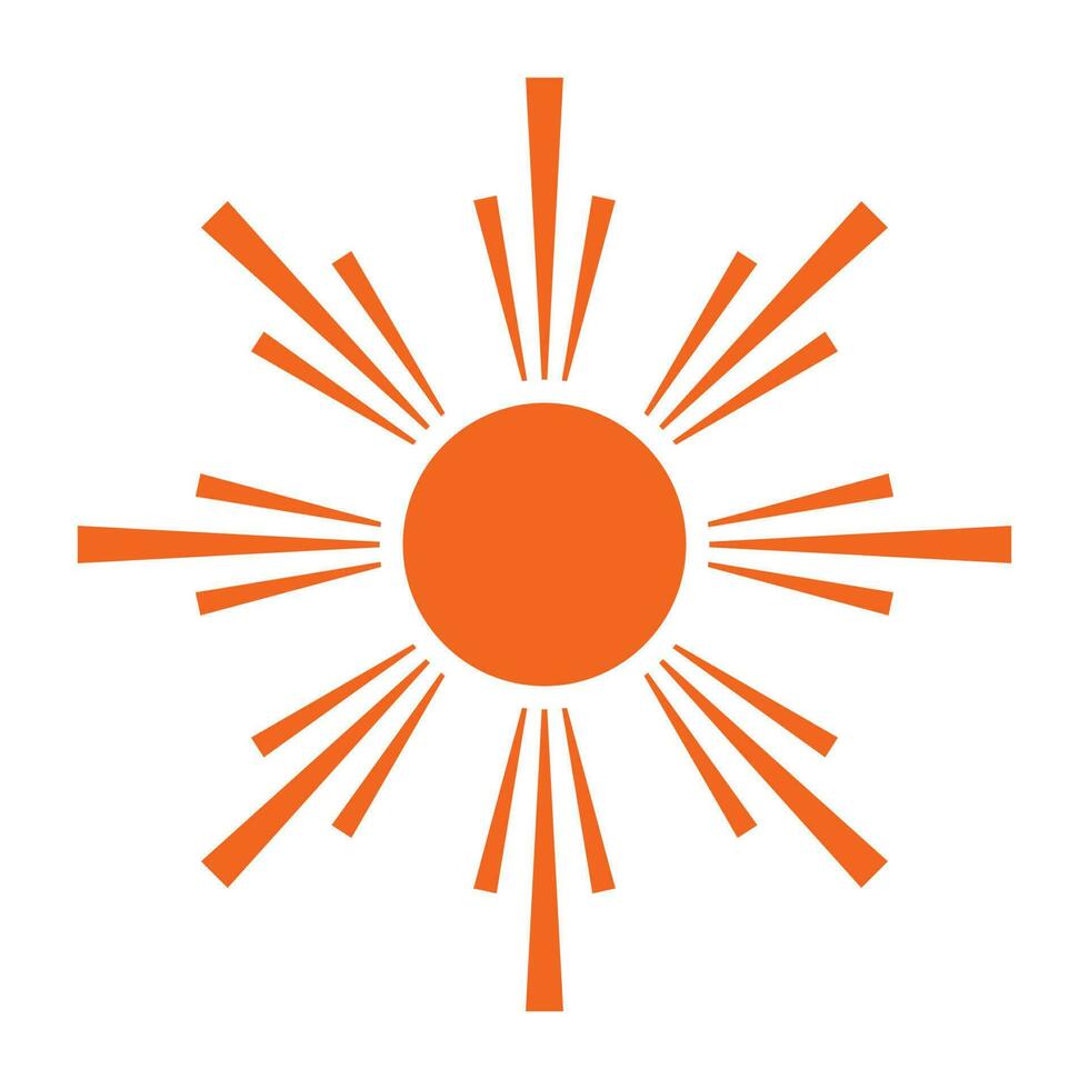 vector de icono de sol