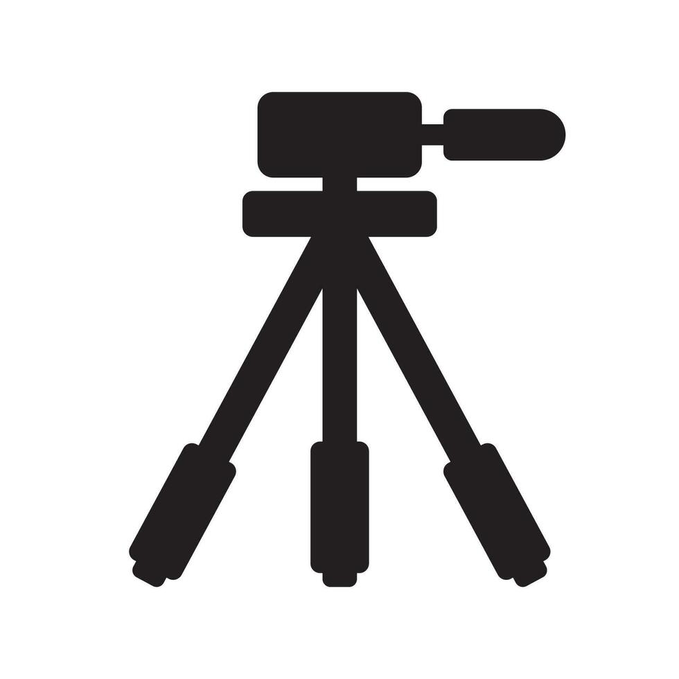 tripod icon love logo vector