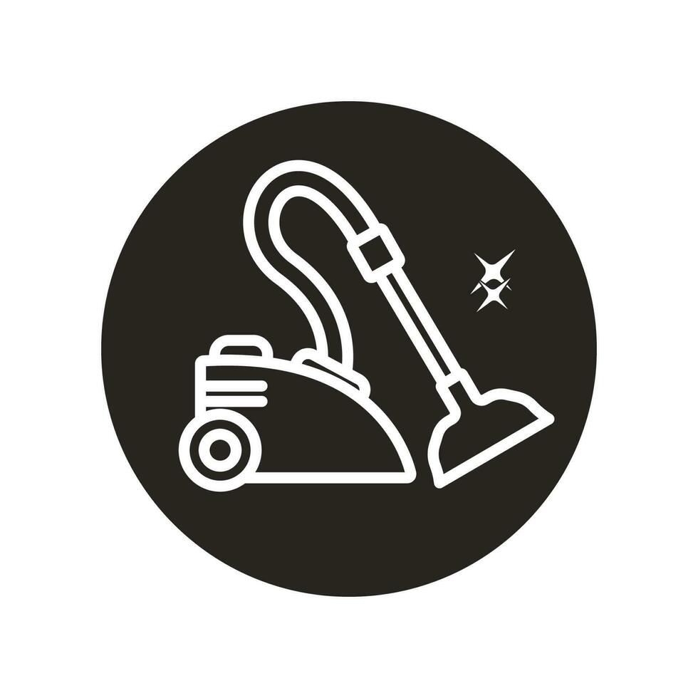 vacuum cleaner icon vector