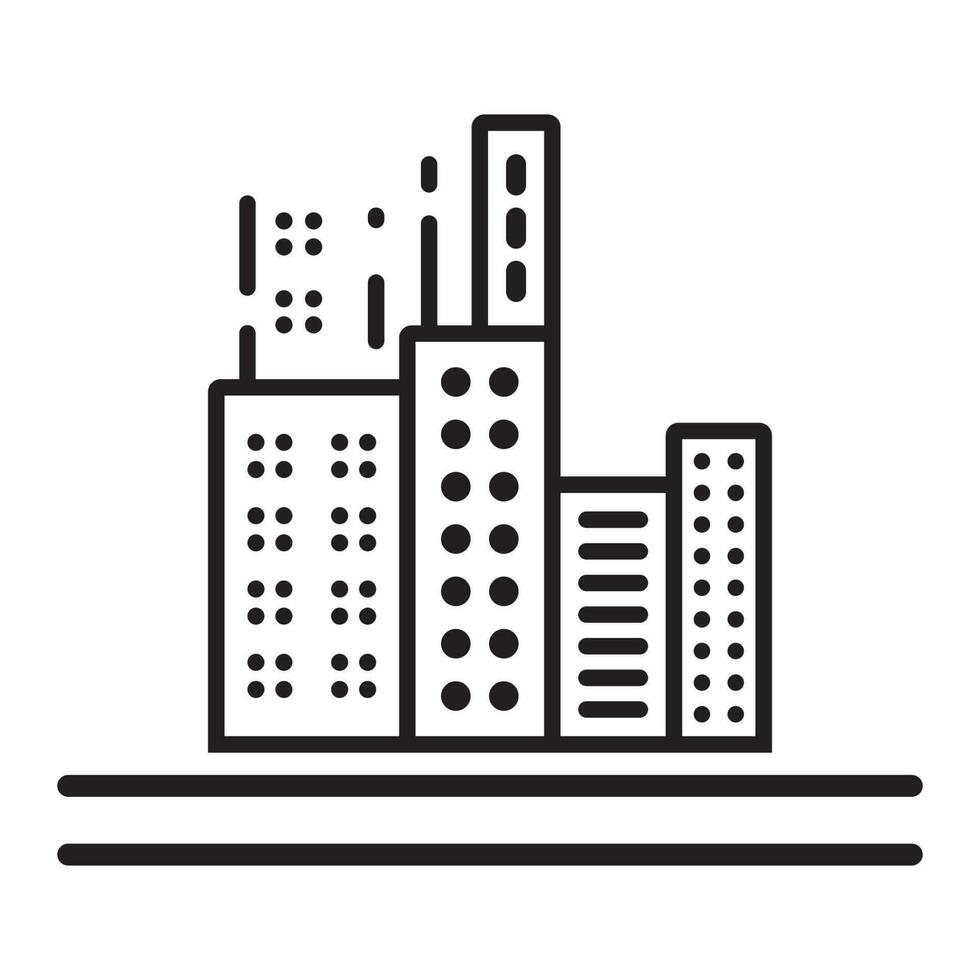 building icon vector