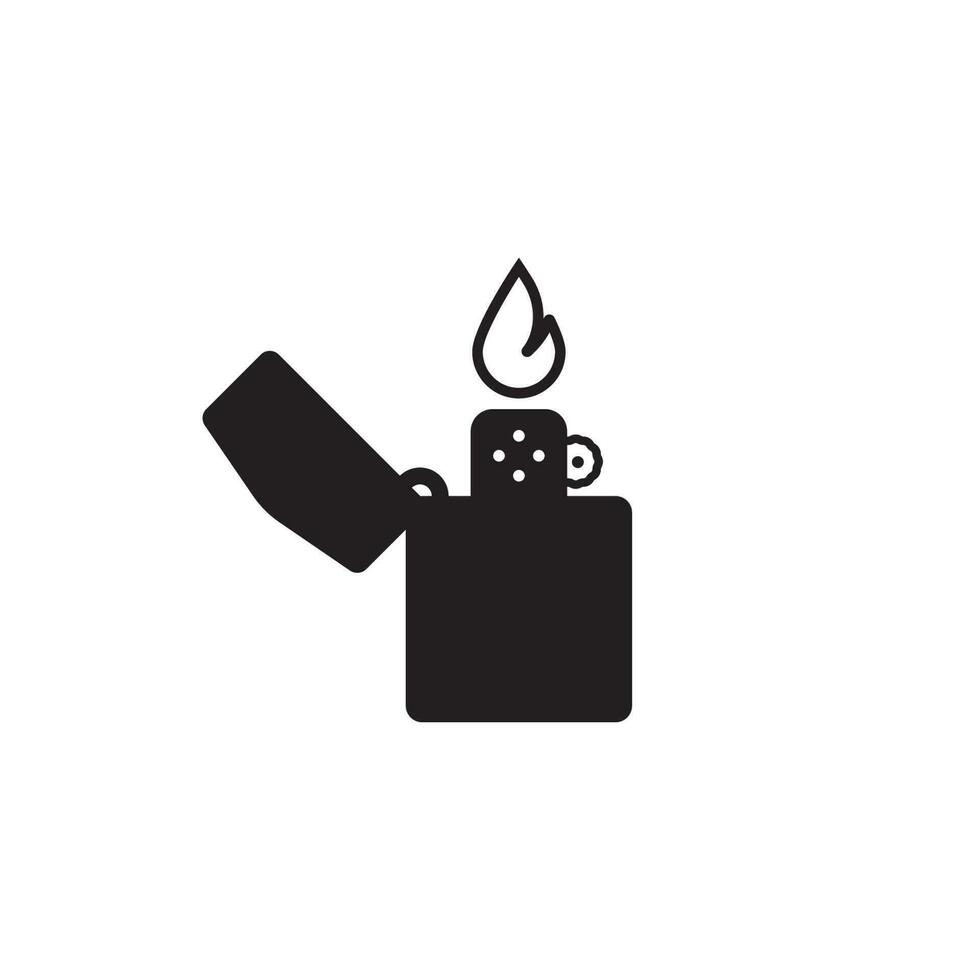 lighter icon vector 24394656 Vector Art at Vecteezy