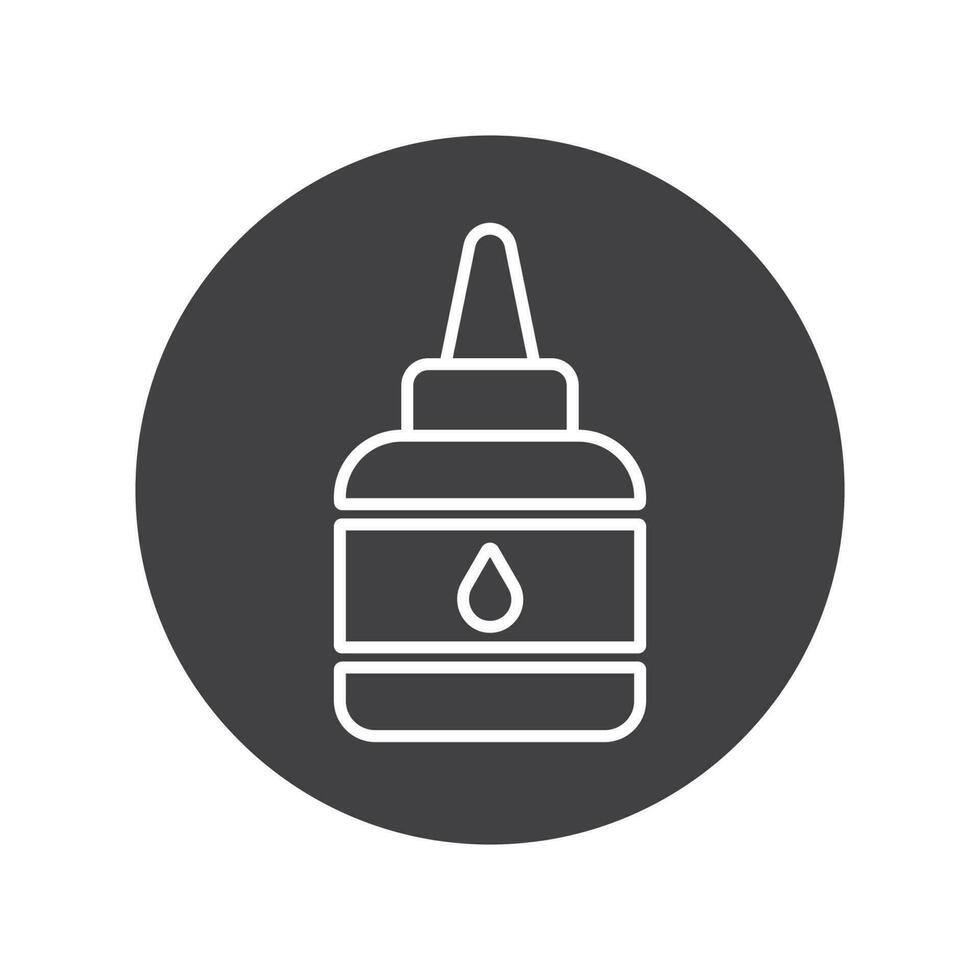 glue icon vector