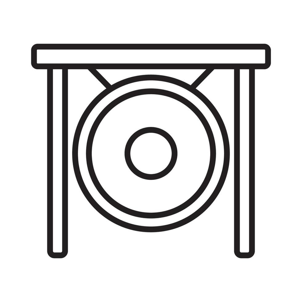 gongs icon vector