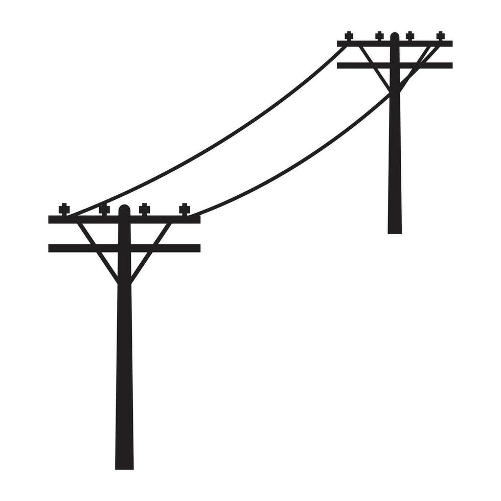 electric pole icon 24394921 Vector Art at Vecteezy