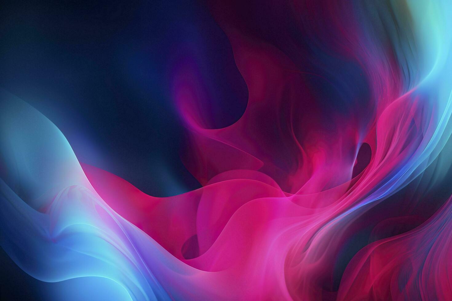 bright pink and blue ambient soft swish background, generate ai photo