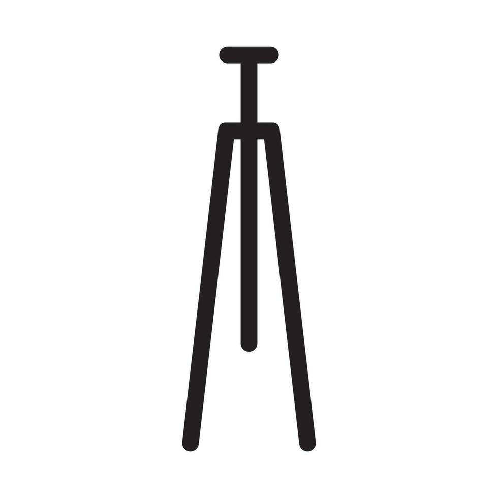 tripod icon love logo vector
