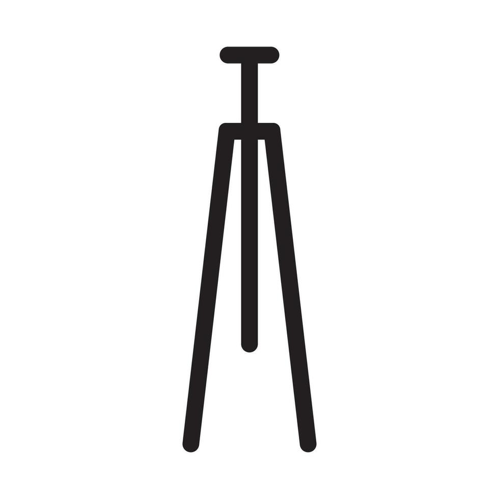 tripod icon love logo vector