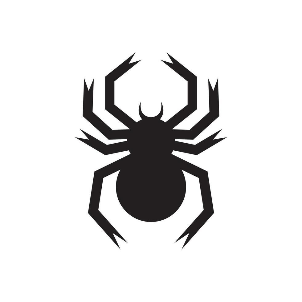 spider icon vector