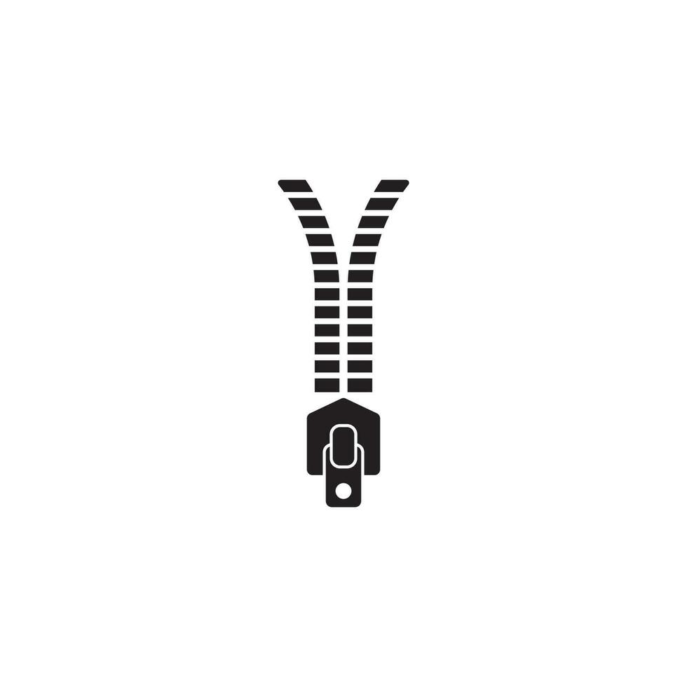 zipper icon vector