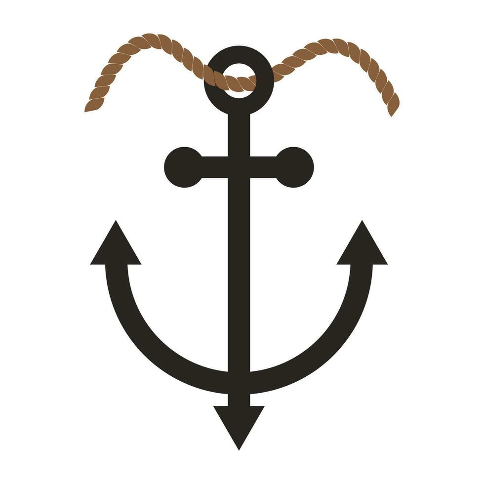 anchor icon vector