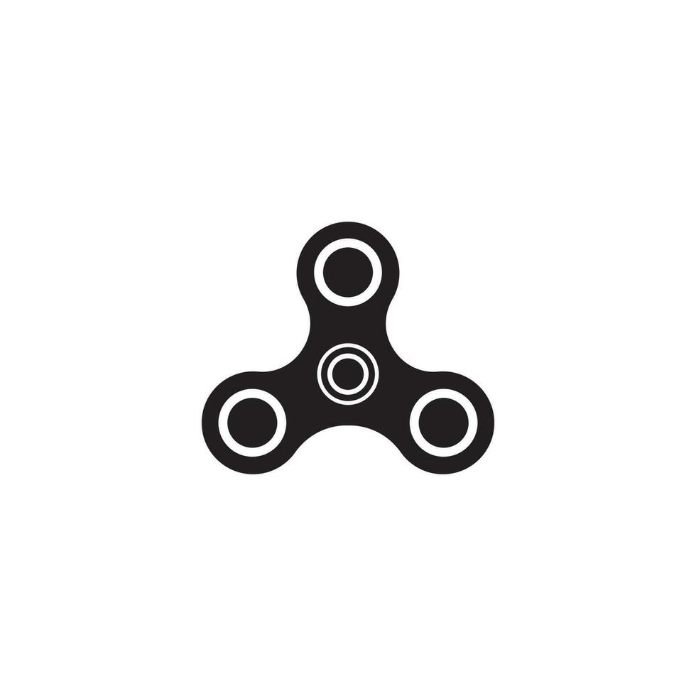 fidget spinner icon vector