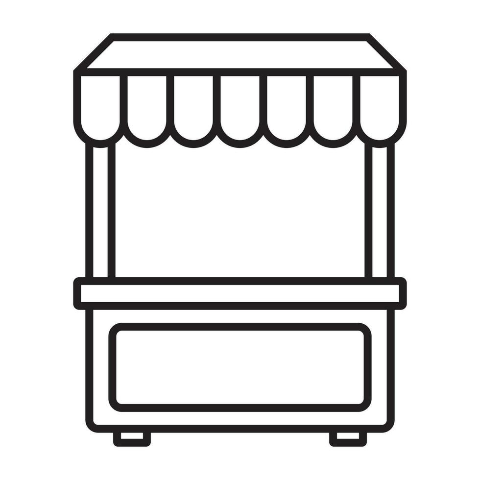 food court icon vector