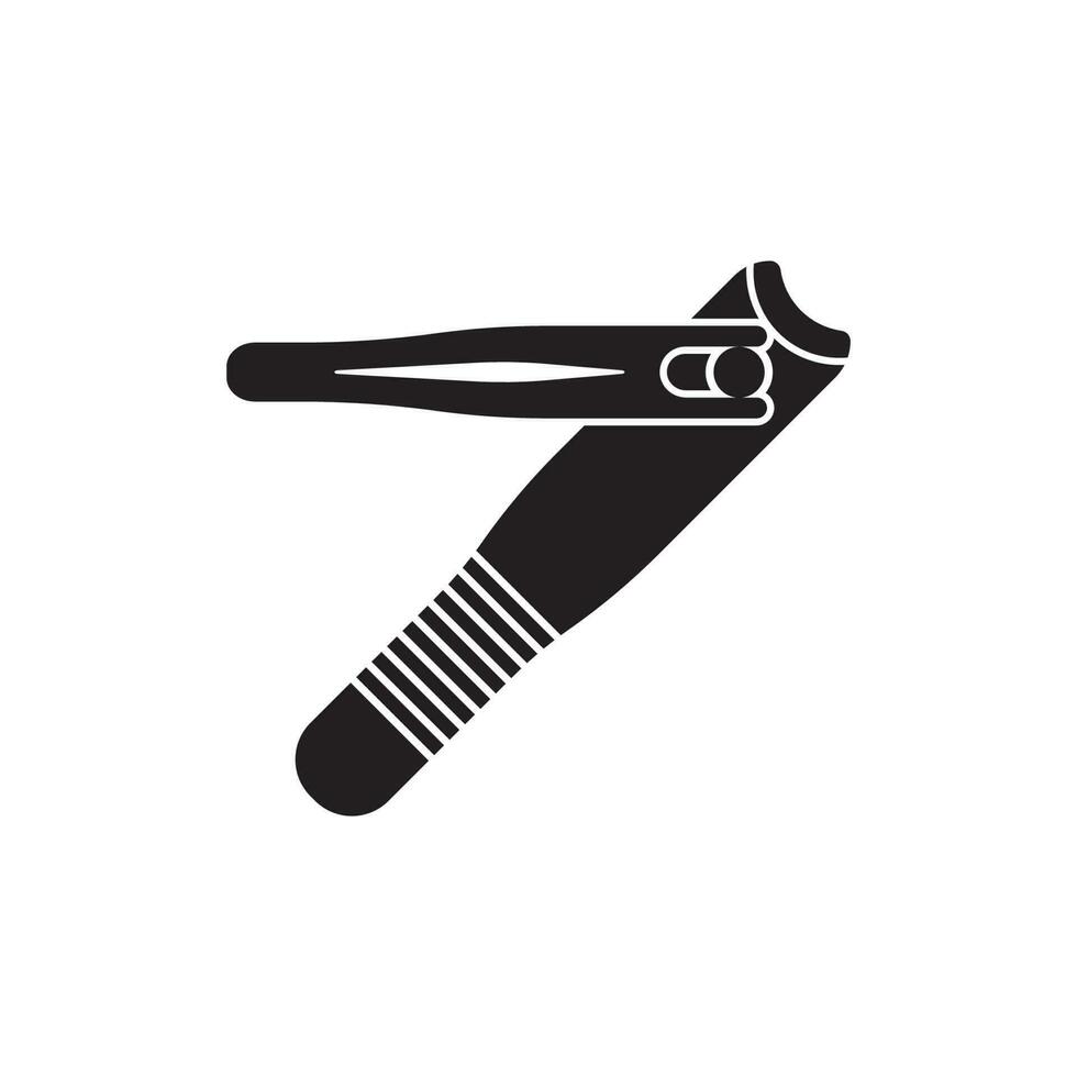 nail clippers icon vector