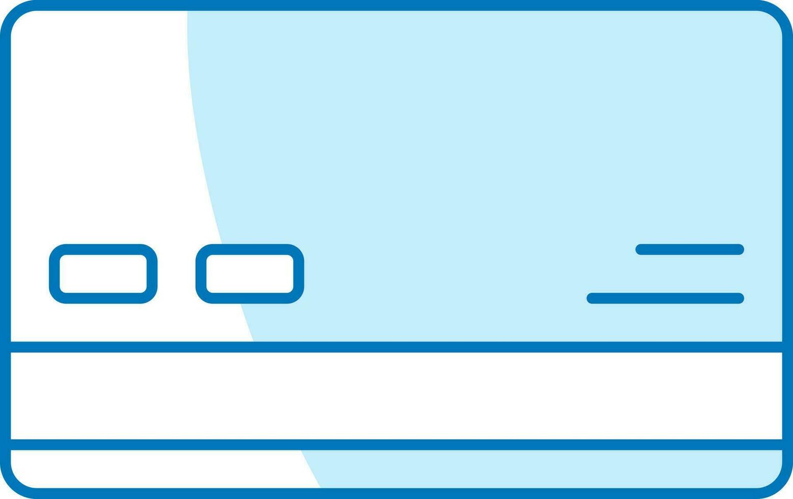 Credit card icon vector