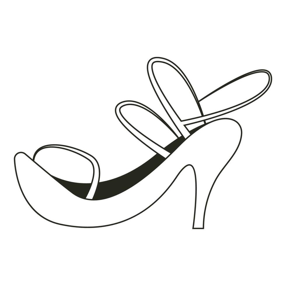 high hill vector illustration