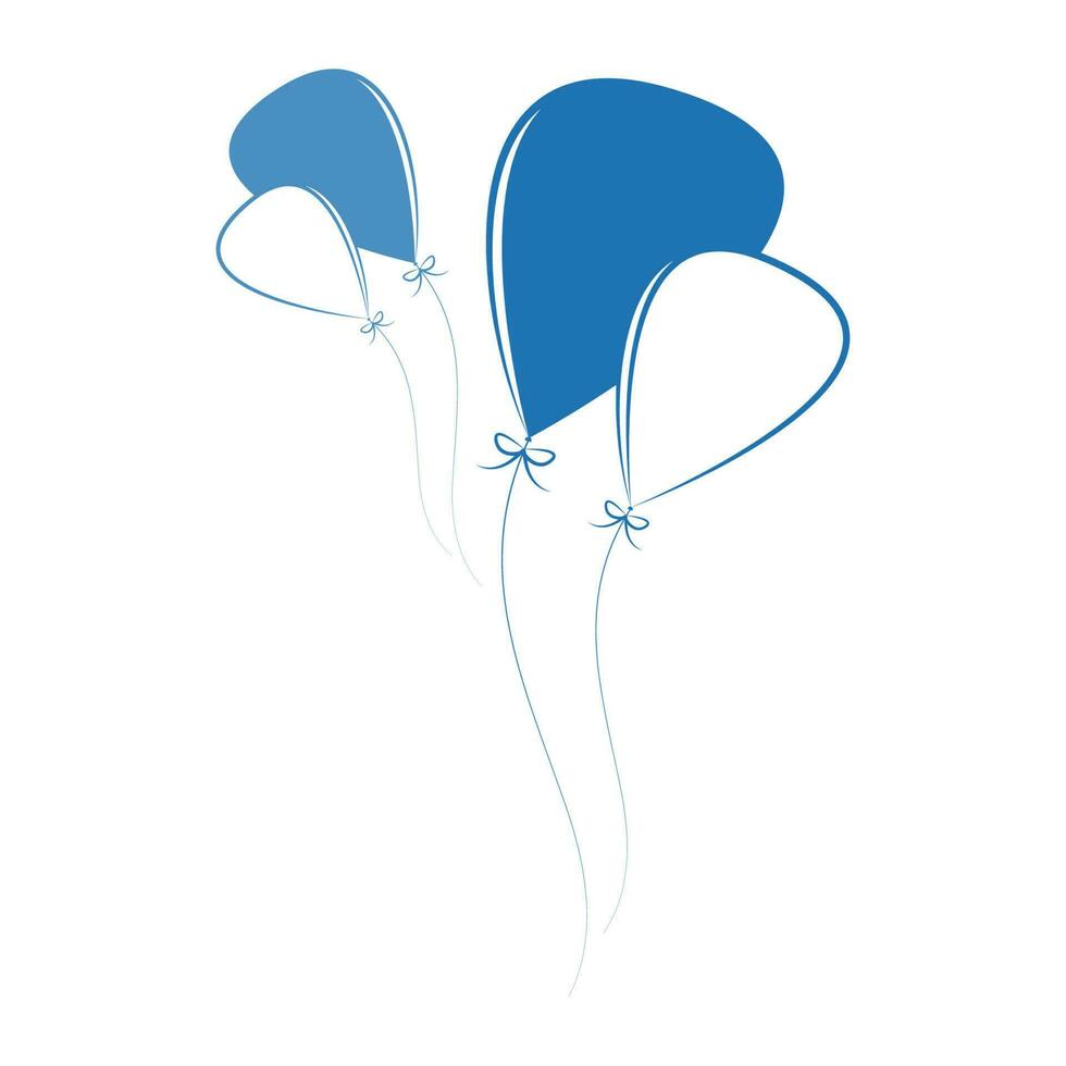 balloon vector element