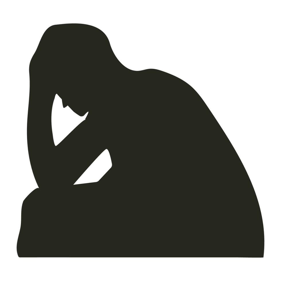 depression vector icon illustration 24395723 Vector Art at Vecteezy