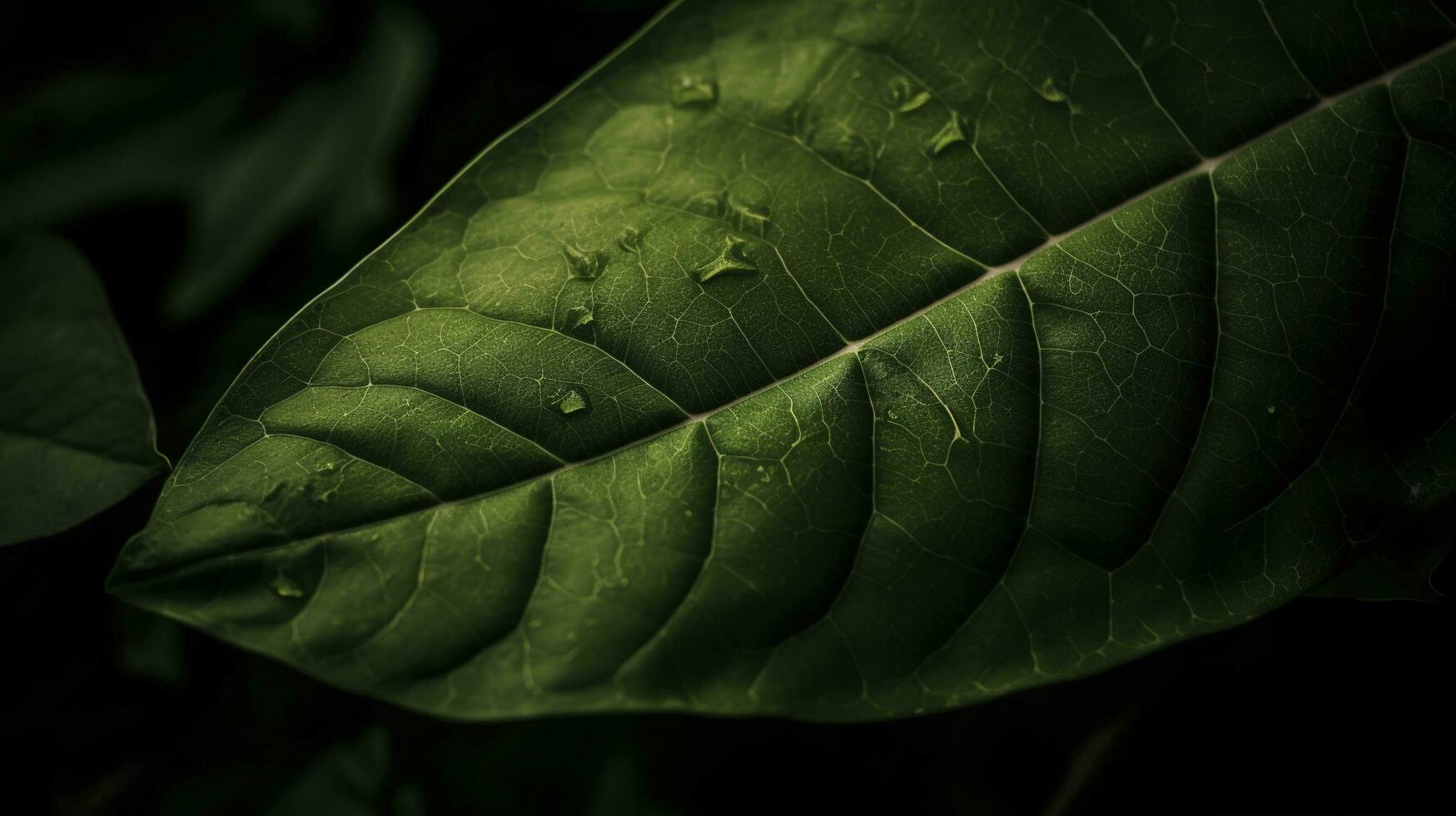 Earth Day and World Environment Day, Spring, Beautiful Natural fresh green leaf, relaxation nature concept, generate ai photo