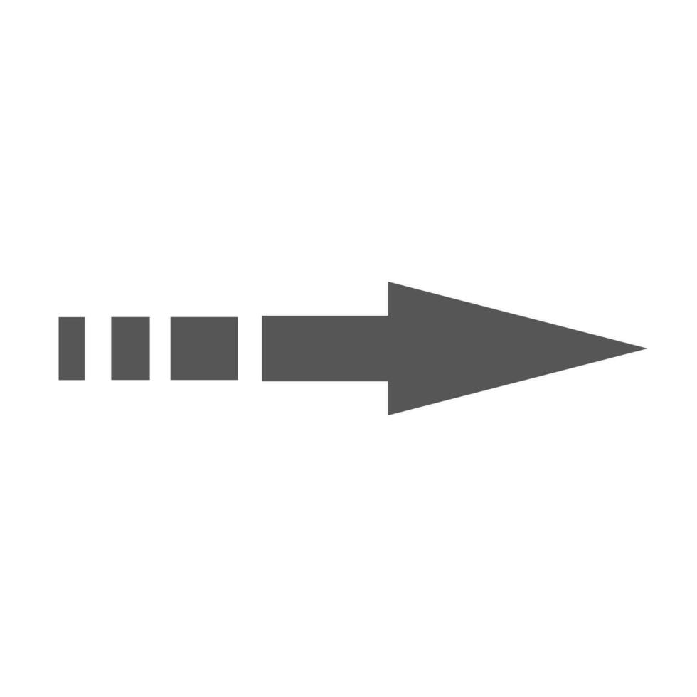 Arrow Pointer Mark Icon Vector Illustration