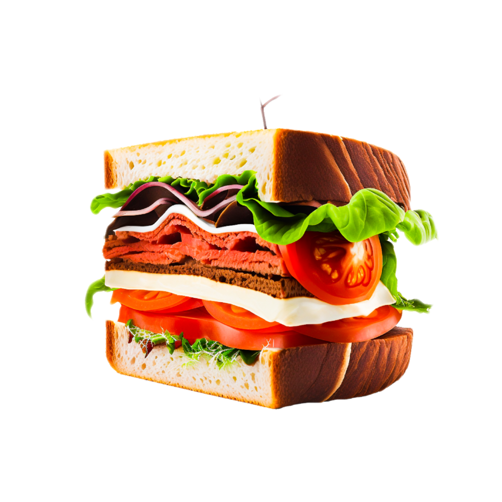 sandwich png AI generative