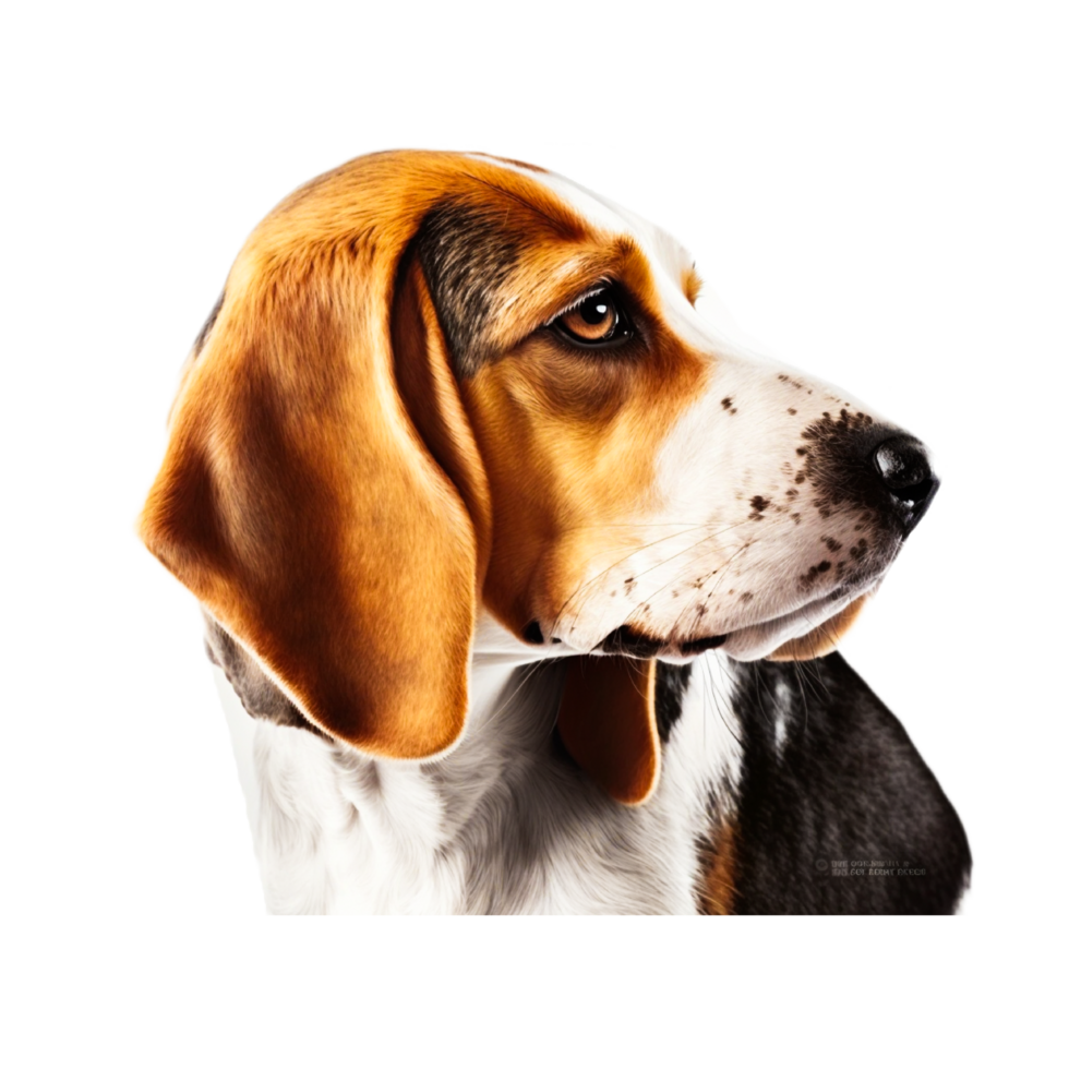 cute dog png  AI generative