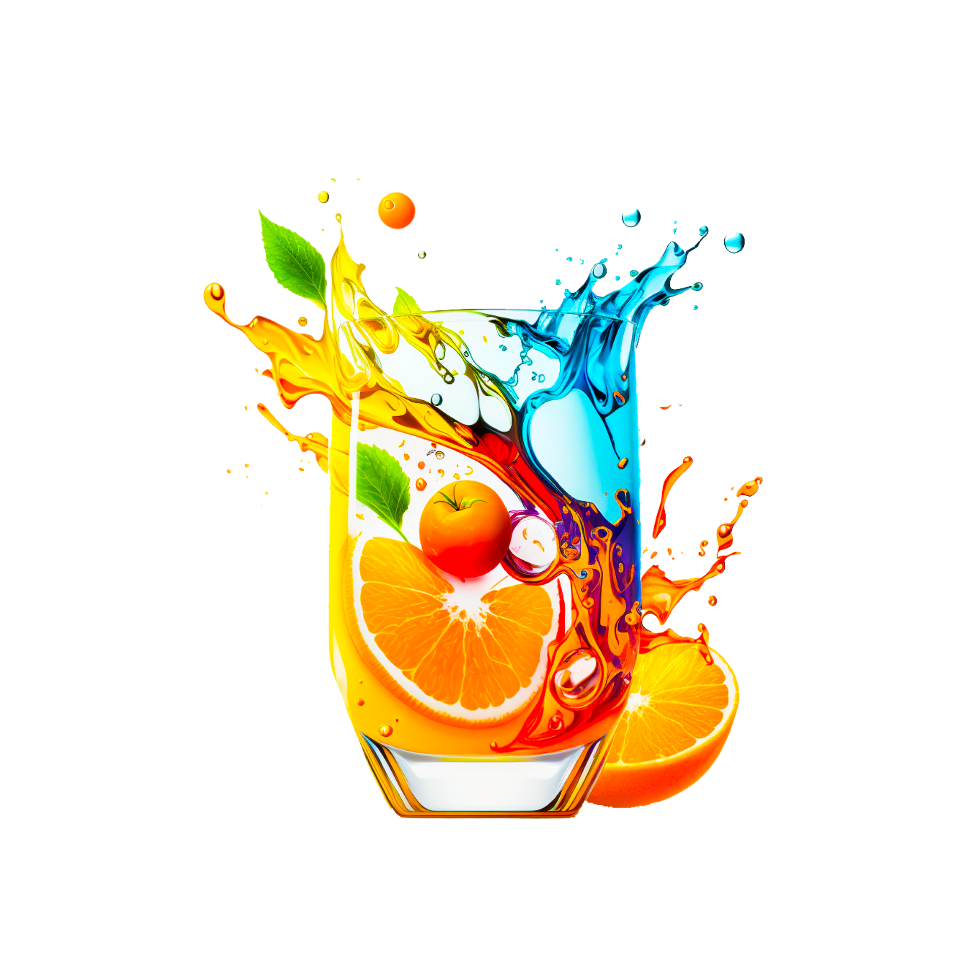 Fresh Fruit Juice Splash 24396320 PNG ai-generated-a-glass-of-avocado-juice-png-avocado-smoothie-png-green