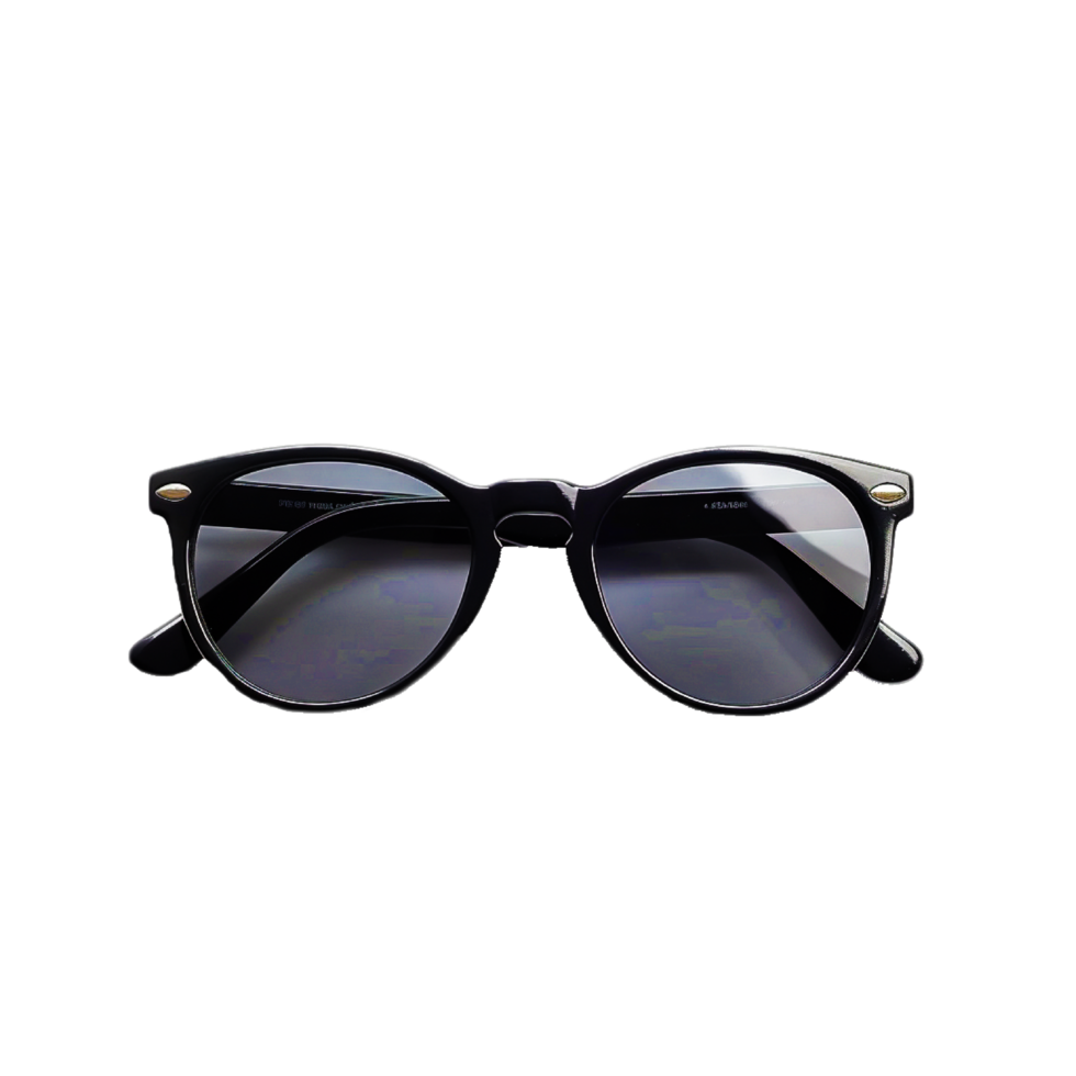 black glasses transparent png