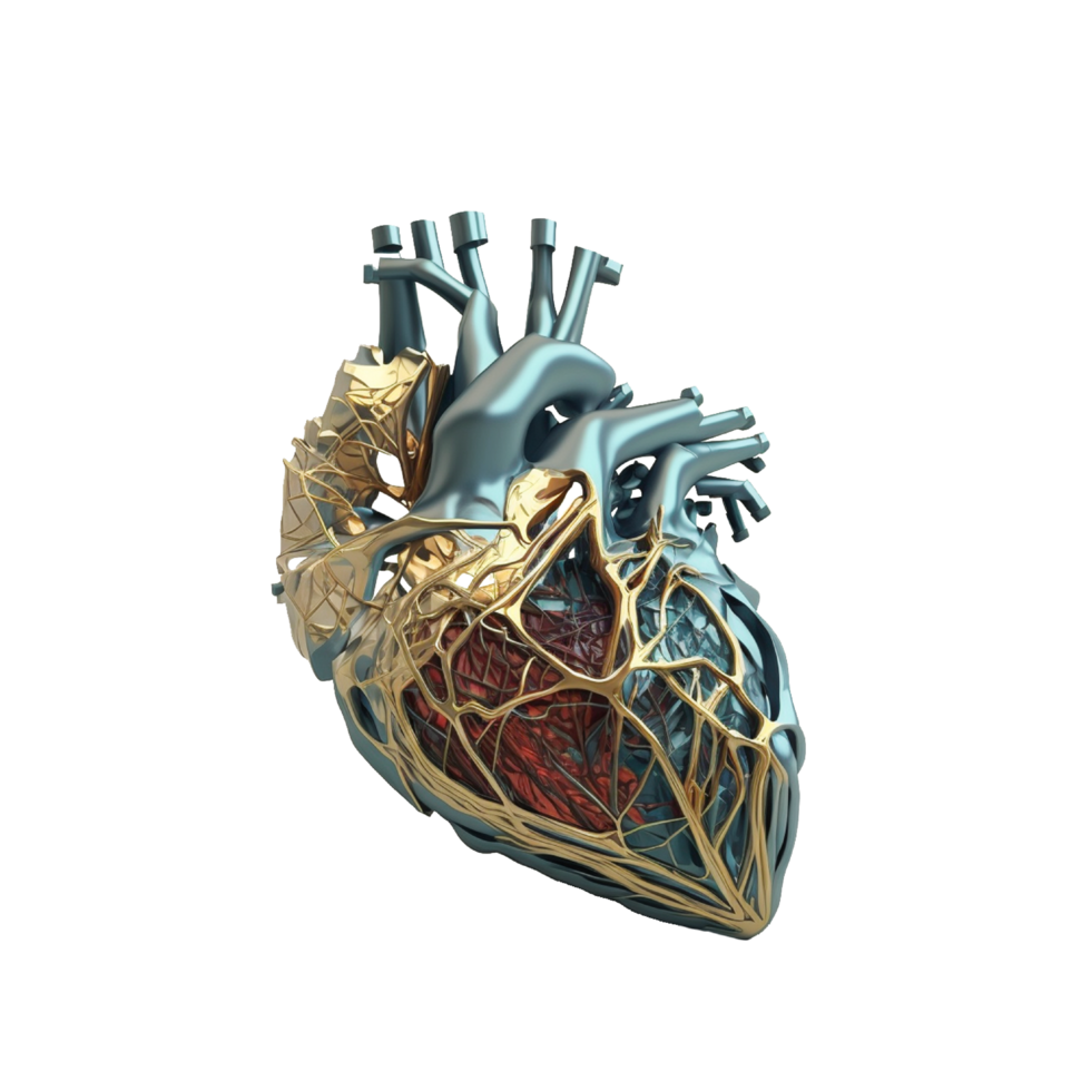 Vascular of human heart png