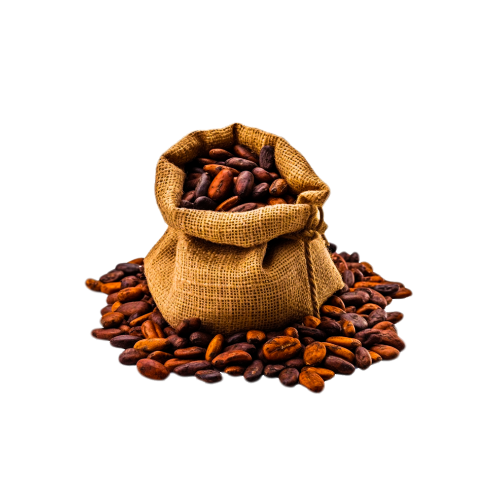 kaffe böna kaffe väska kaffe rostning png generativ ai