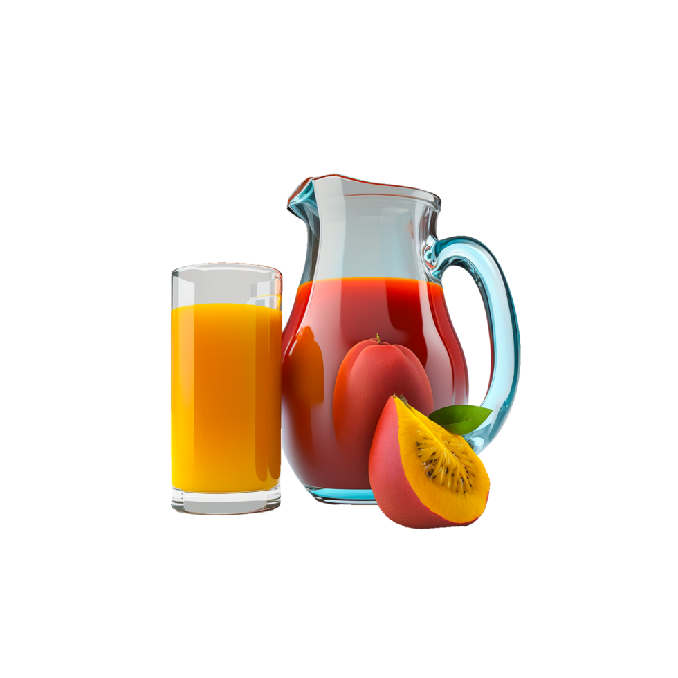 fresh juice png AI generative