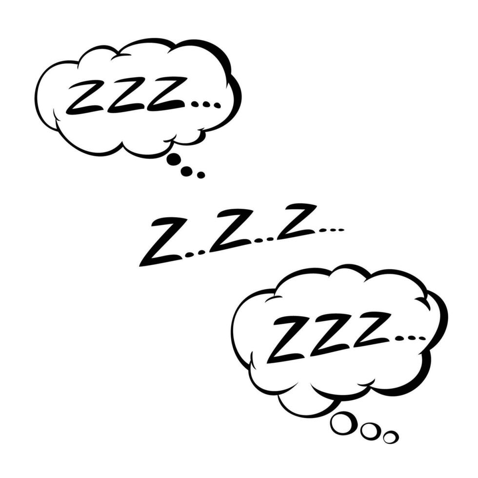 sleep icon design illustration. rest sign and symbol. vector