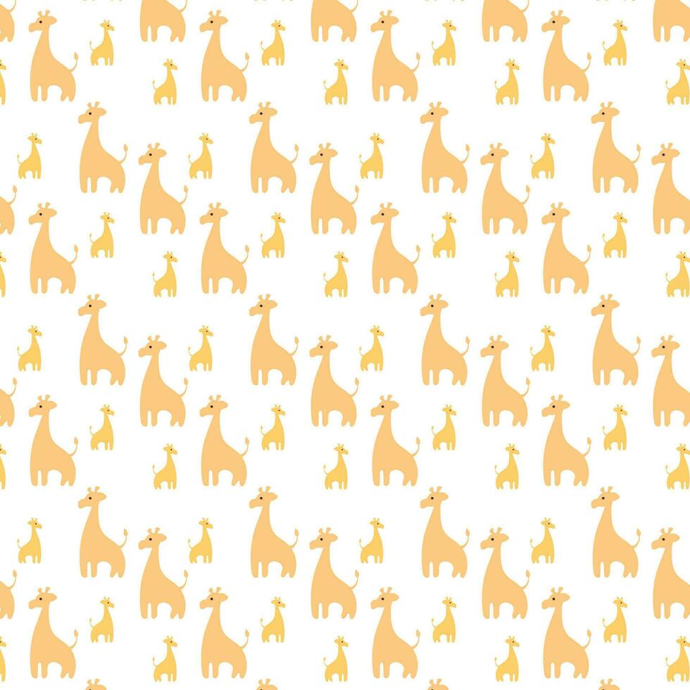 Giraffes background for design decoration. vector