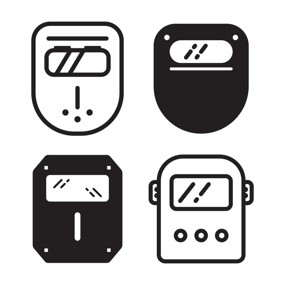 welding icon vector