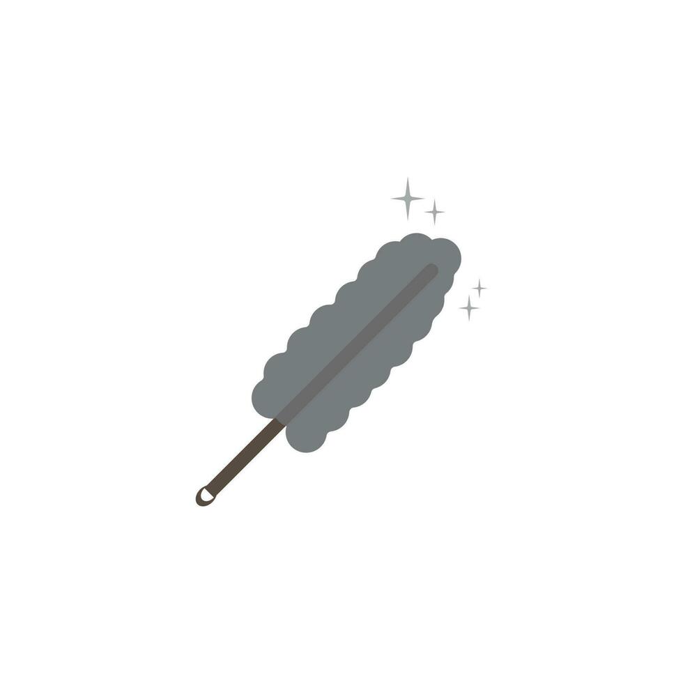 feather duster icon vector