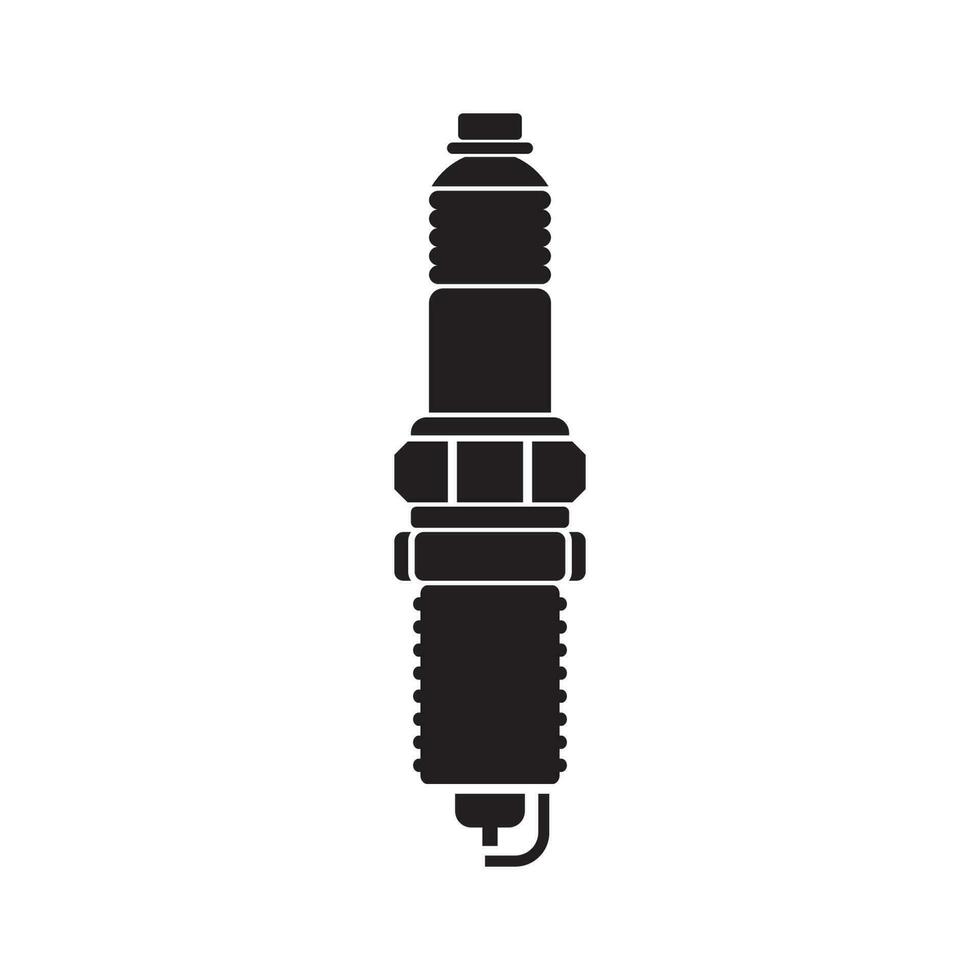 spark plug icon vector