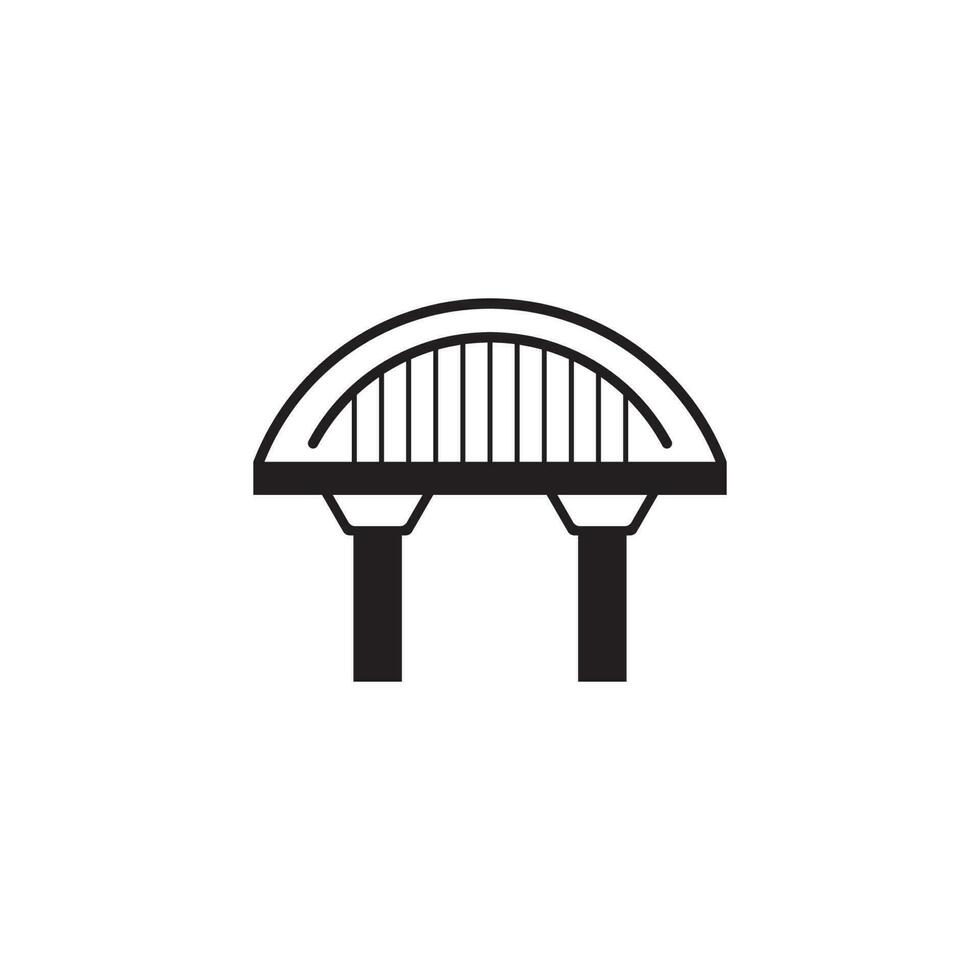 bridge icon vector