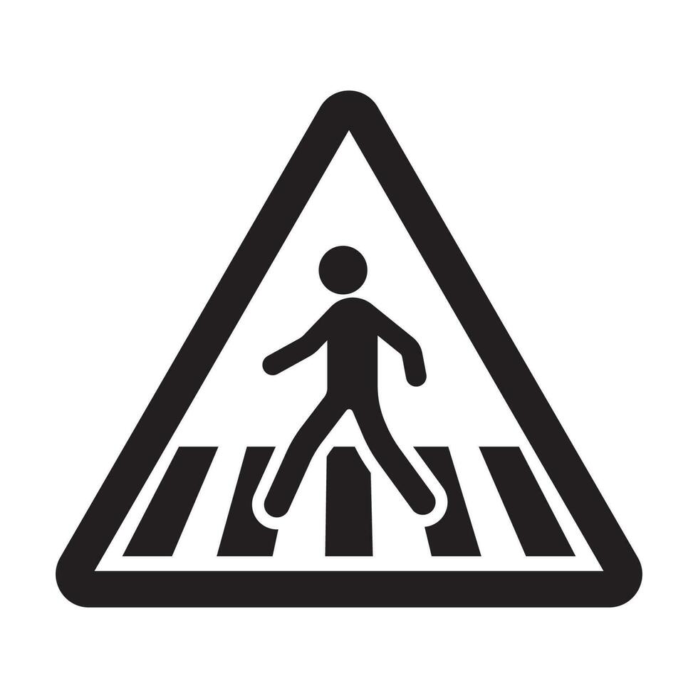 traffic sign icon vector