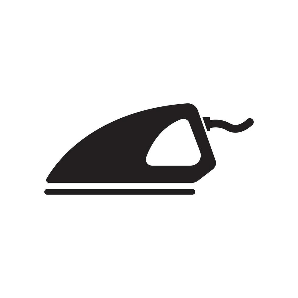 ironing icon vector